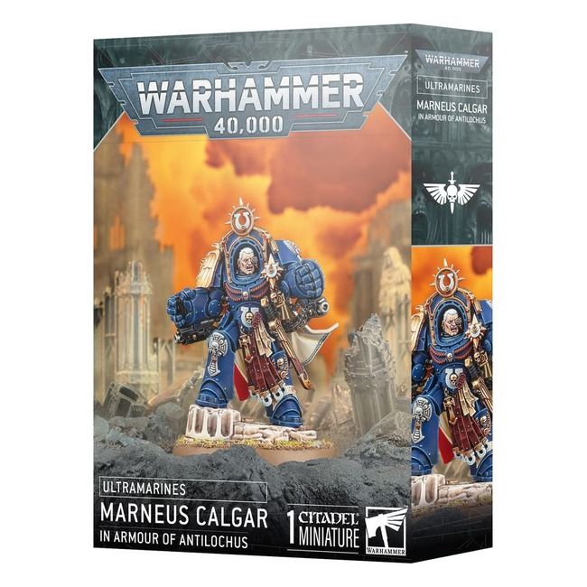 GWS-55-74 Games Workshop Warhammer 40,000 Ultramarines: Marneus Calgar in Armour of Antilochus