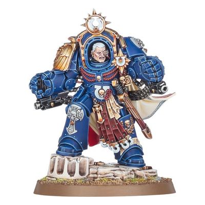 GWS-55-74 Games Workshop Warhammer 40,000 Ultramarines: Marneus Calgar in Armour of Antilochus