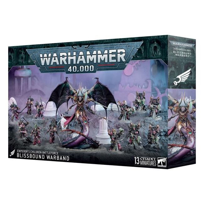 GWS-71-37 Games Workshop Warhammer 40,000 Emperor's Children Battleforce: Blissbound Warband