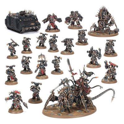 GWS-71-43 Games Workshop Warhammer 40,000 Chaos Space Marines Battleforce: Hellforged Warband
