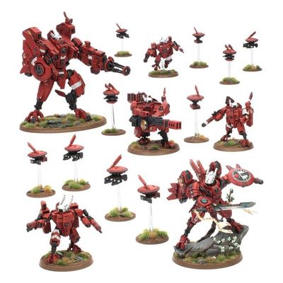 GWS-71-56 Games Workshop Warhammer 40,000 T'au Empire Battleforce: Farsight Cadre