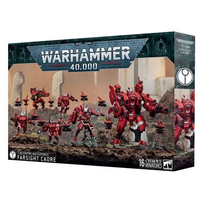 GWS-71-56 Games Workshop Warhammer 40,000 T'au Empire Battleforce: Farsight Cadre