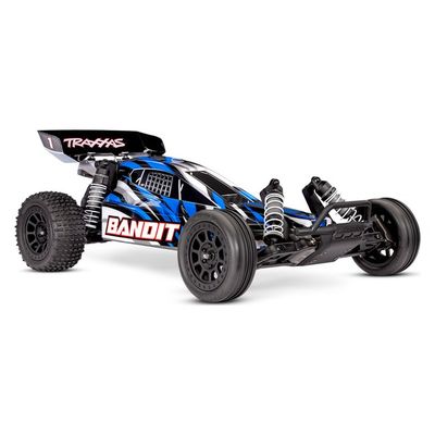 TRX-24254-8-BLUEX Traxxas Bandit XL-5 1/10 2WD Sport Buggy with Battery - BlueX