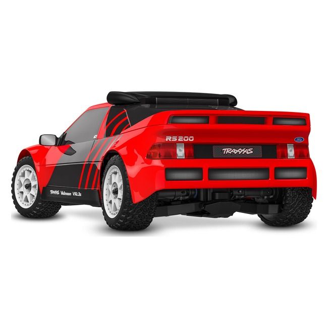Traxxas Mini Rally VXL Ford RS200 AWD Brushless RC Rally Car — Red