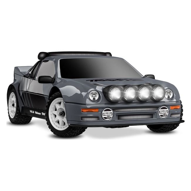 Traxxas 1/16 Mini Rally VXL Ford RS200 Gray Brushless RC Car
