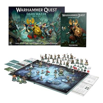 GWS-WQ-09 Games Workshop Warhammer Quest: Darkwater Boxed Game
