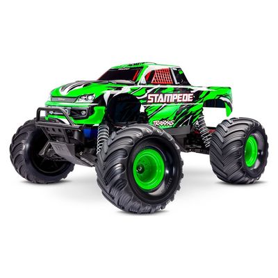 TRX-36254-8-GRNX Traxxas Stampede 2WD XL-5 1/10 Monster Truck with Battery - GreenX