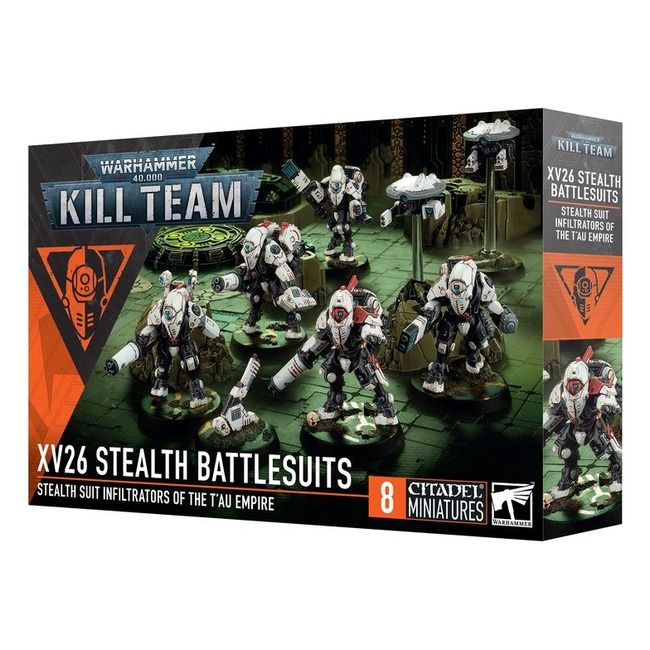 GWS-102-13 Games Workshop Kill Team: T'au Empire XV26 Stealth Battlesuits