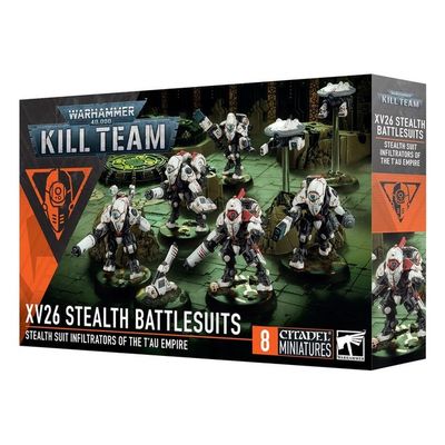 GWS-102-13 Games Workshop Kill Team: T'au Empire XV26 Stealth Battlesuits GWS-102-13 Games Workshop Kill Team: T'au Empire XV26 Stealth Battlesuits