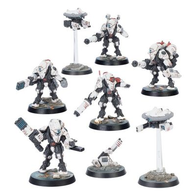 GWS-102-13 Games Workshop Kill Team: T'au Empire XV26 Stealth Battlesuits