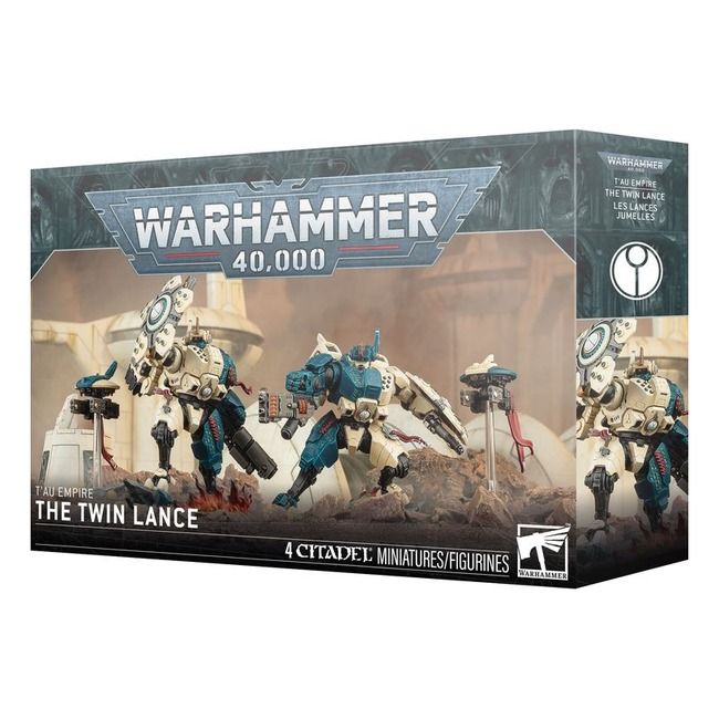 GWS-56-69 Games Workshop Warhammer 40,000 T'au Empire: The Twin Lance