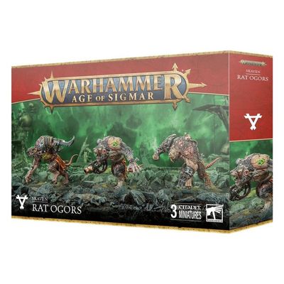 GWS-90-13 Games Workshop Warhammer Age of Sigmar Skaven: Rat Ogors GWS-90-13 Games Workshop Warhammer Age of Sigmar Skaven: Rat Ogors