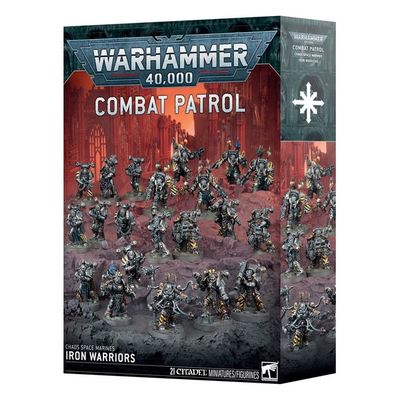 GWS-73-434 Games Workshop Warhammer 40,000 Combat Patrol: Iron Warriors