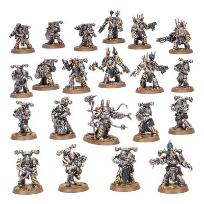 GWS-73-434 Games Workshop Warhammer 40,000 Combat Patrol: Iron Warriors