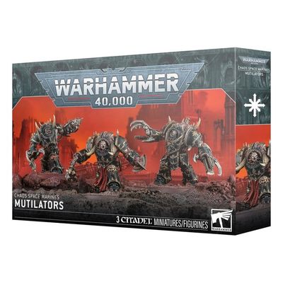 GWS-43-43 Games Workshop Warhammer 40,000 Chaos Space Marines: Mutilators GWS-43-43 Games Workshop Warhammer 40,000 Chaos Space Marines: Mutilators