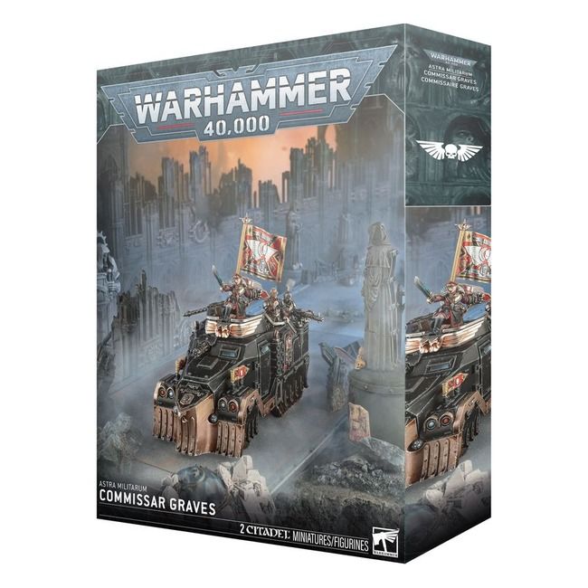 GWS-47-58 Games Workshop Warhammer 40,000 Astra Militarum: Commissar Graves