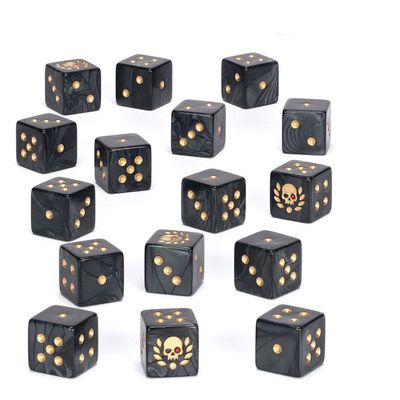 GWS-47-83 Games Workshop Astra Militarum: Commissar Yarrick Dice Set