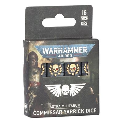 GWS-47-83 Games Workshop Astra Militarum: Commissar Yarrick Dice Set GWS-47-83 Games Workshop Astra Militarum: Commissar Yarrick Dice Set