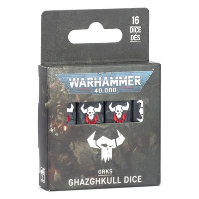 GWS-50-73 Games Workshop Warhammer 40K Orks: Ghazghkull Thraka Dice Set