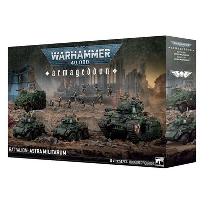 GWS-47-47 Games Workshop Warhammer 40,000 Astra Militarum: Armageddon Battalion GWS-47-47 Games Workshop Warhammer 40,000 Astra Militarum: Armageddon Battalion