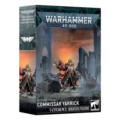 GWS-47-56 Games Workshop Warhammer 40,000 Astra Militarum: Commissar Yarrick GWS-47-56 Games Workshop Warhammer 40,000 Astra Militarum: Commissar Yarrick