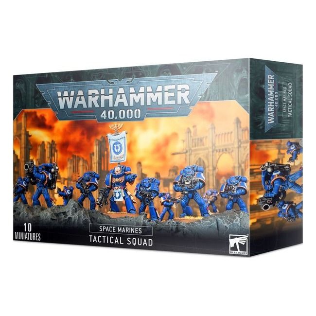 GWS-48-07 Games Workshop Warhammer 40,000 Space Marines: Tactical Squad