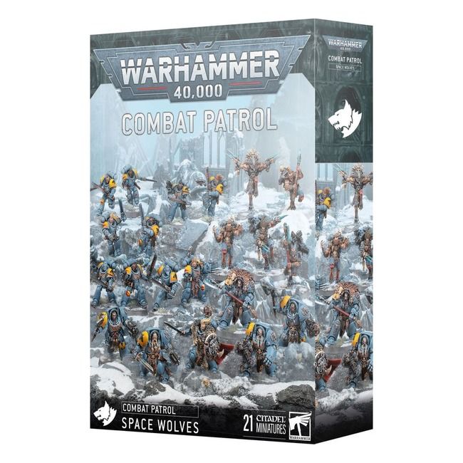 GWS-73-532 Games Workshop Warhammer 40,000 Space Wolves Combat Patrol