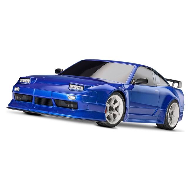 TRX-93424-4-BLUE Traxxas 4-Tec 2.0 Nissan 240SX Brushless VX3 Blue