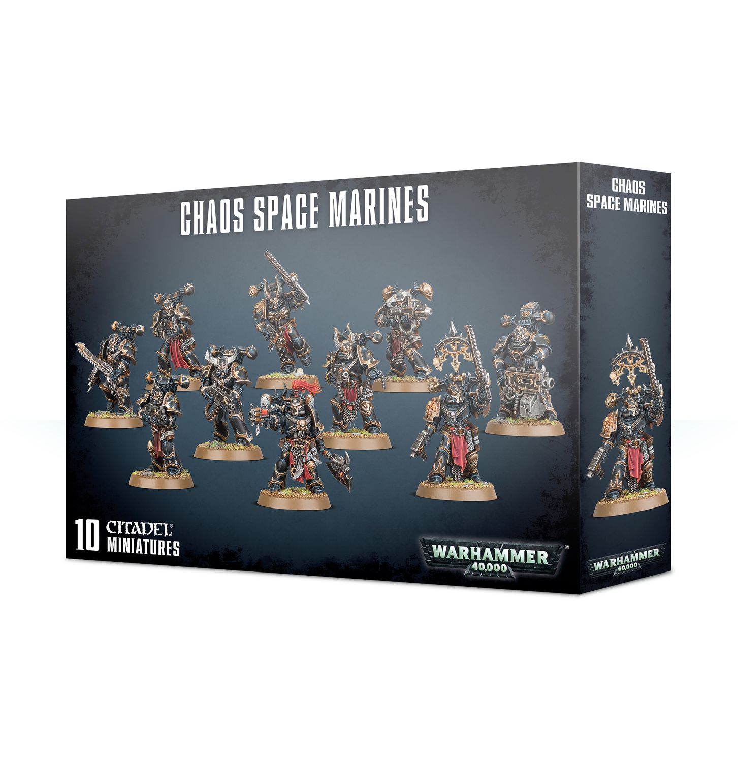GWS-43-06-2019 Games Workshop Warhammer 40,000: Chaos Space Marines (2019 Box)