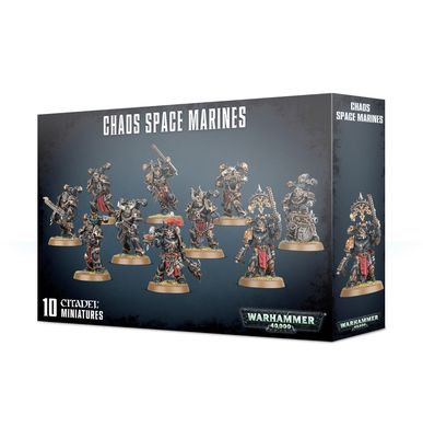 GWS-43-06-2019 Games Workshop Warhammer 40,000: Chaos Space Marines (2019 Box) GWS-43-06-2019 Games Workshop Warhammer 40,000: Chaos Space Marines (2019 Box)