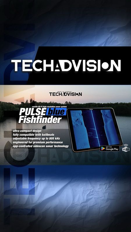 PULSE blue Wi-Fi Down- und Sidescan Echolot - Bait Boat Edition - pre order