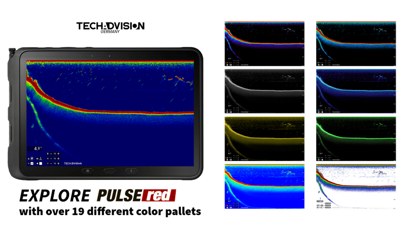 PULSE red Wi-Fi Fishfinder/Echolot - USV Bait Boat Edition