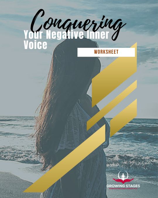 Conquering Your Negative Inner Voice Worksheet