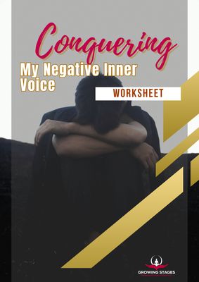 Conquering My Negative Inner Voice (Worksheet)