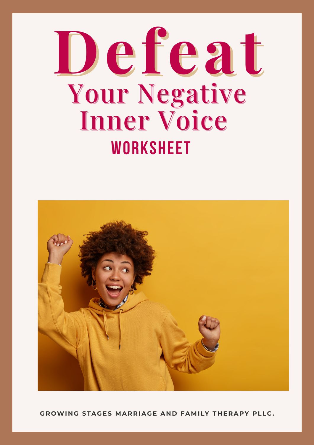 Defeat Your Negative Inner Voice (Worksheet)