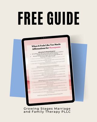 Menopause Affirmations