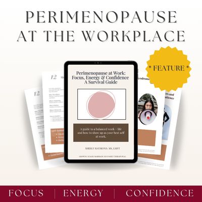 Perimenopause at Work: Focus, Energy &amp; Confidence A Survival Guide