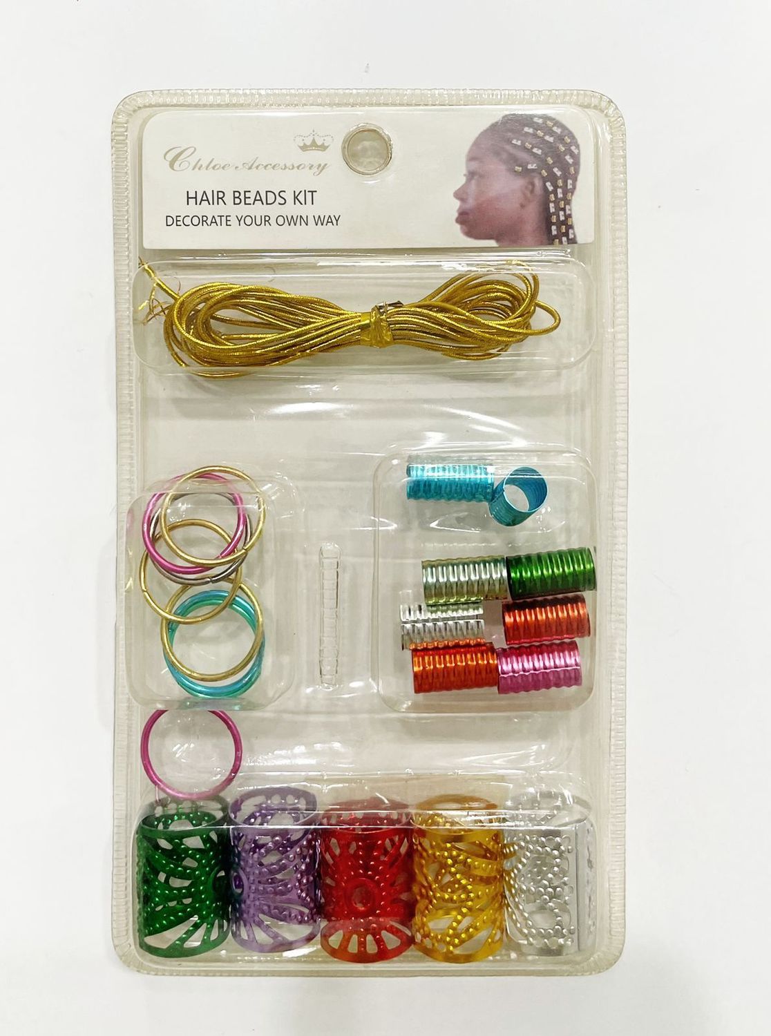 Chloe - Hair Bead Kit - S13