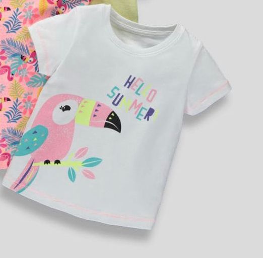 2018636 - Girls Legging Suit - 9-12mths - Neon Jungle
