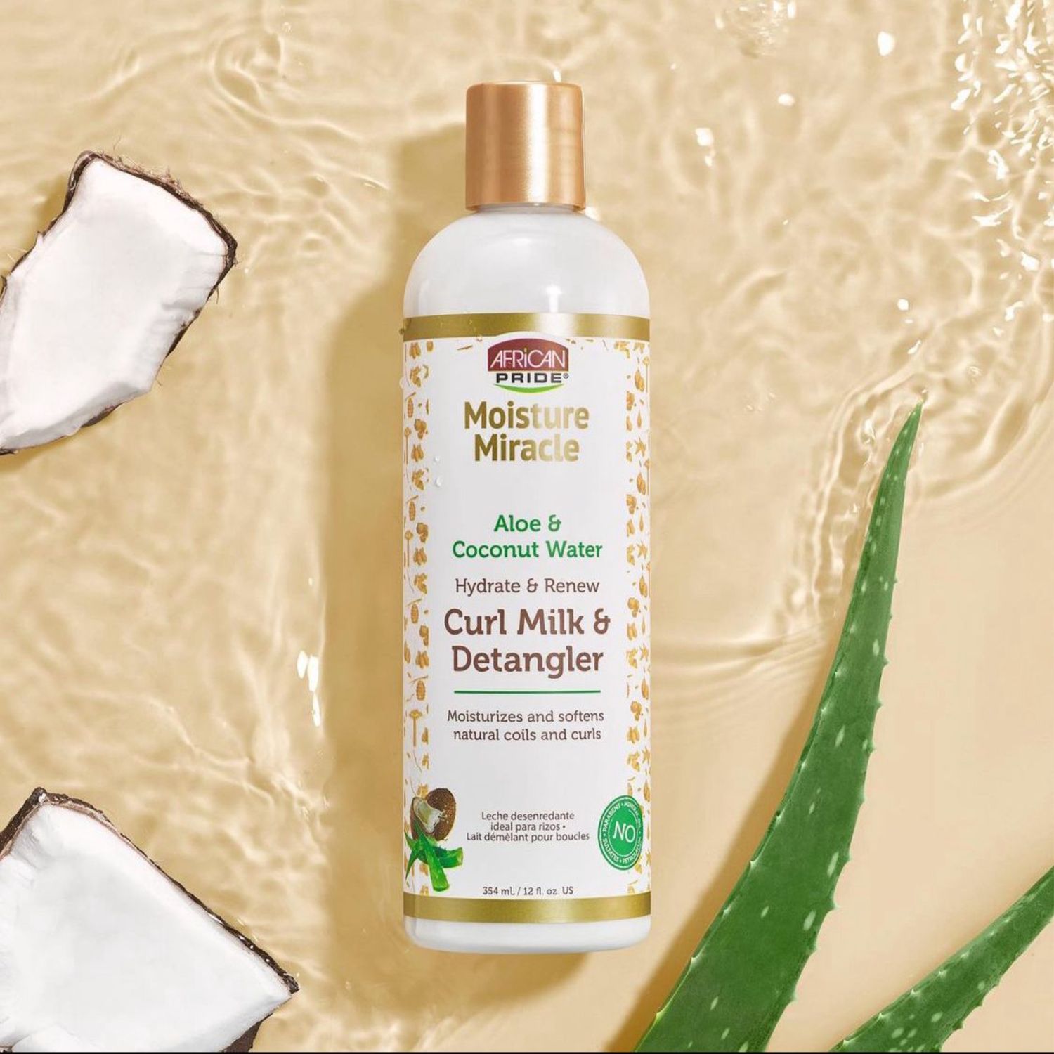 African Pride Moisture Curl Detangler 12oz