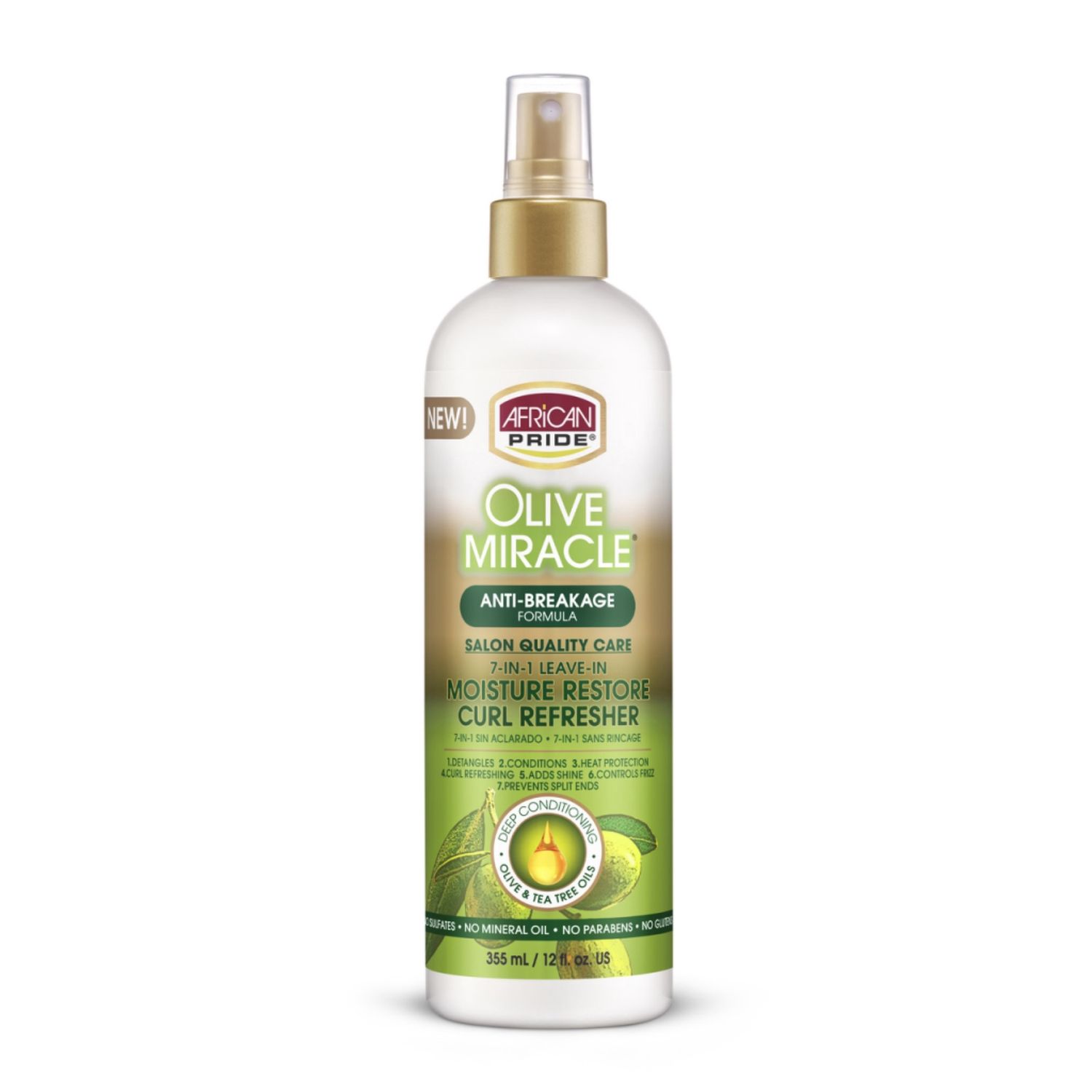 AFRICAN PRIDE OLIVE CURL REFRESHER 12oz