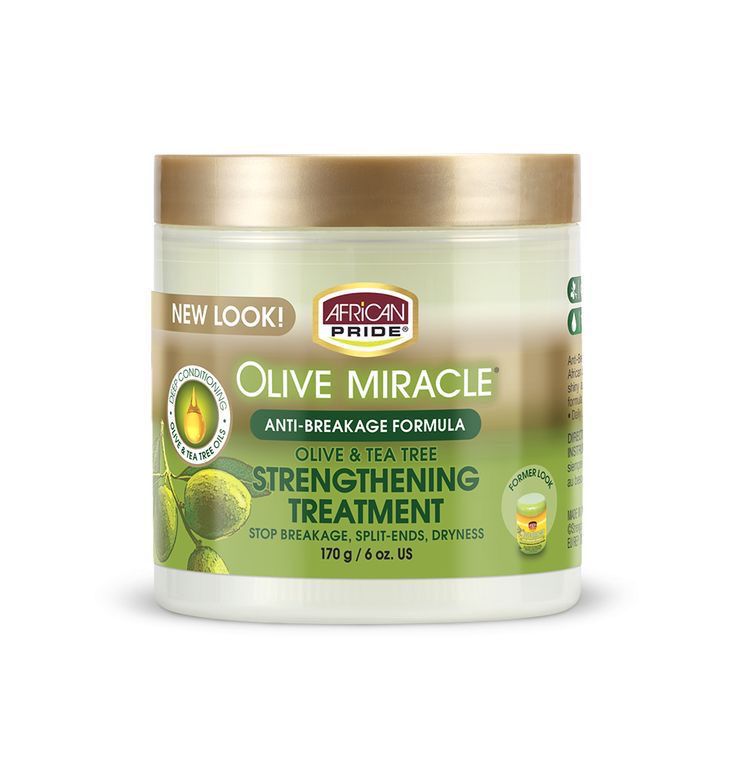 AFRICAN PRIDE OLIVE STRENGTHENING TREATMENT 6oz