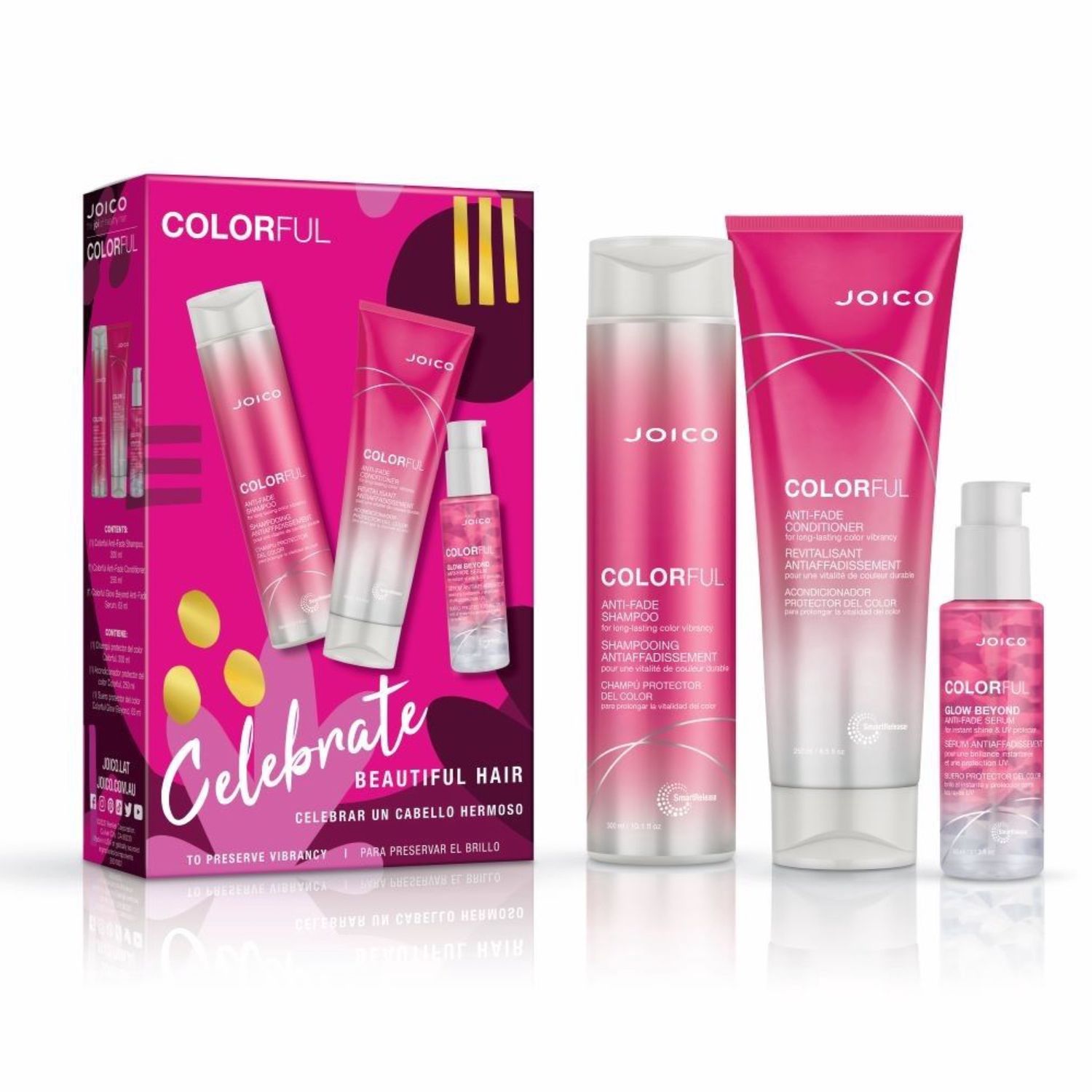 Joico Colorful Anti-Fade TRIO - Shamp/Cond/Serum