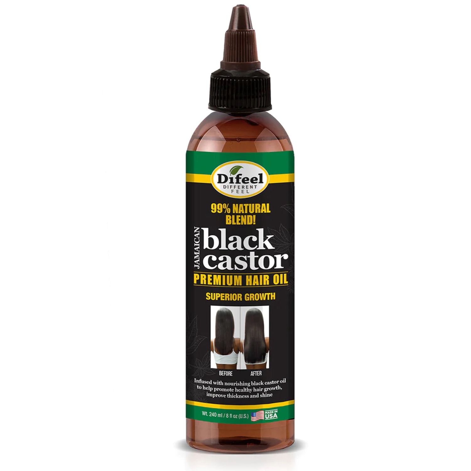 Difeel Premium Hair Oil - Jamaican Black Castor 8oz