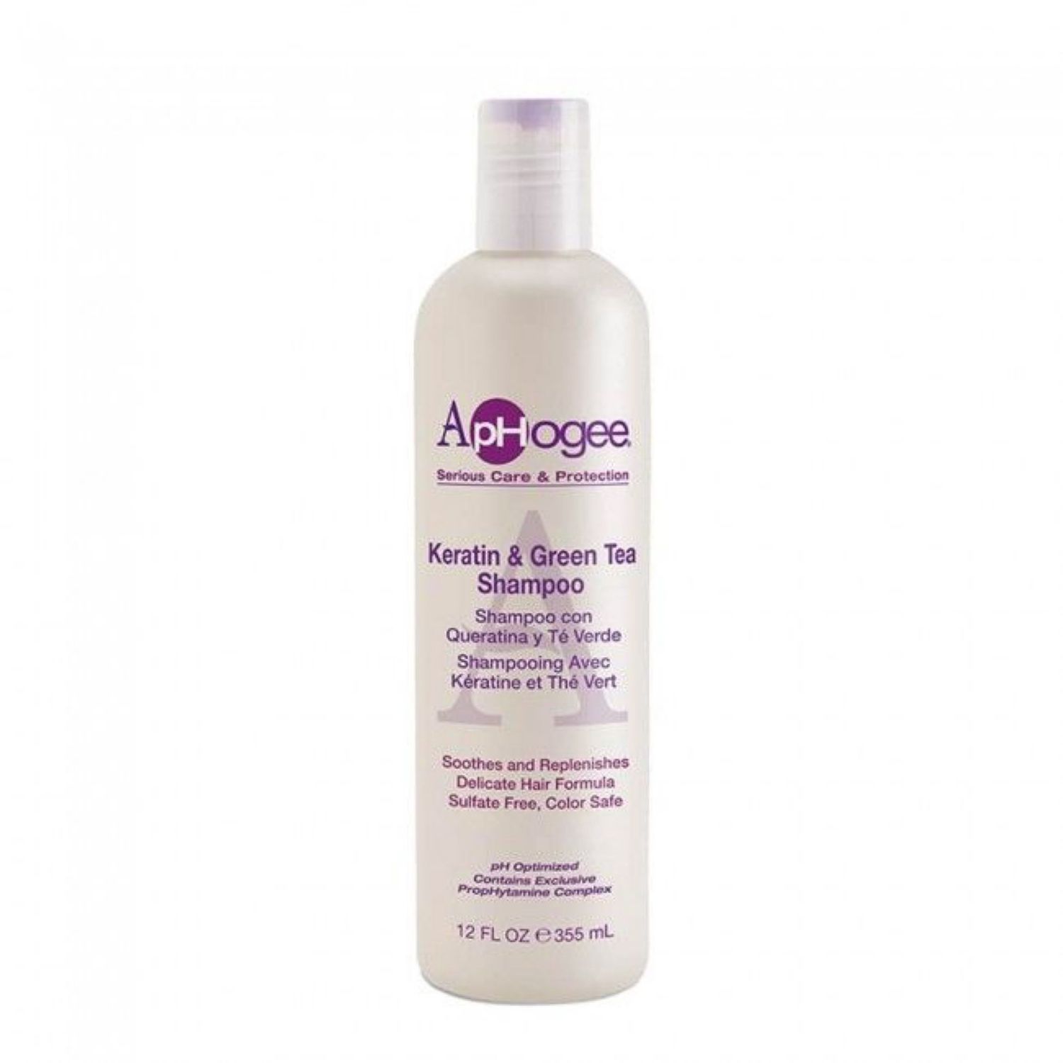 Aphogee Keratin Recon/Green Tea Shampoo 12oz