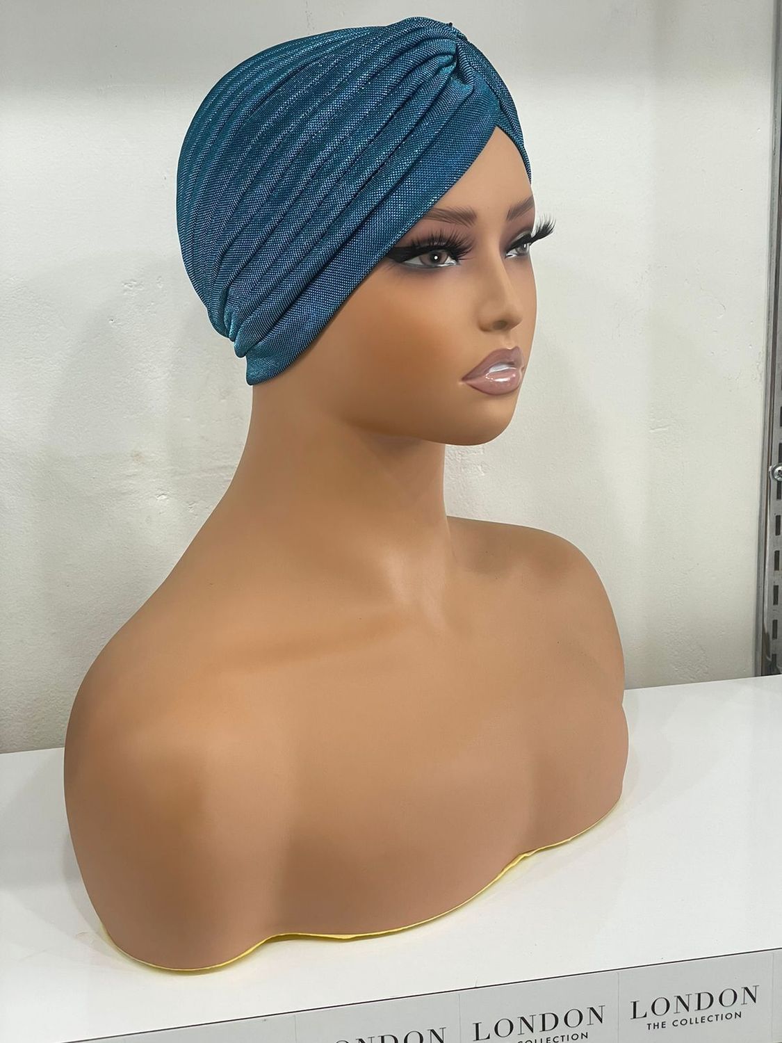 Turban - Metallic Teal