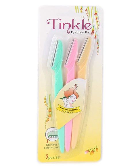 DREAM EYEBROW RAZOR TINKLE 3PC/PK