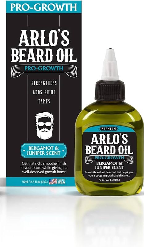ARLO&#39;S BEARD OIL BERGAMOT JUNIPER 2.5oz