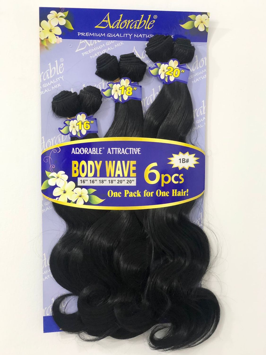Adorable - Remy Body 6pcs – (14/16/18) - 1B