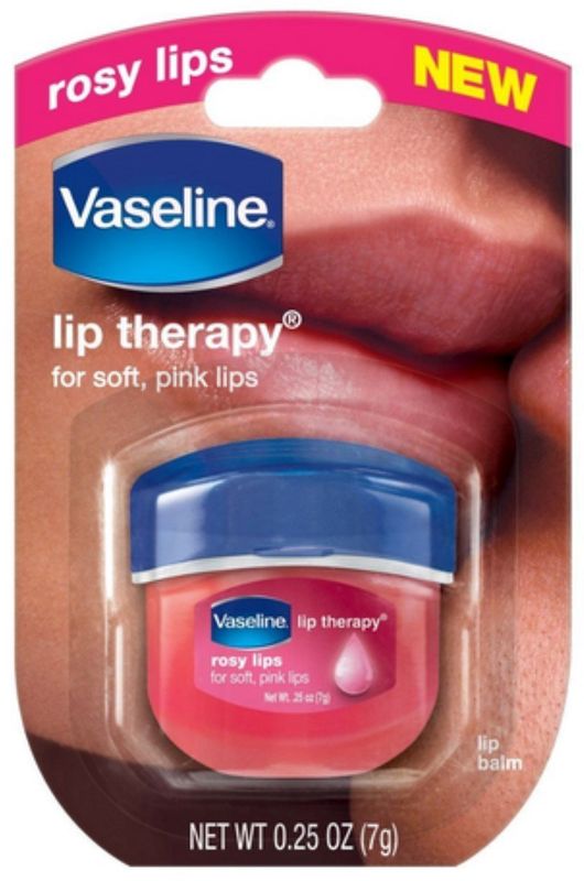 VASELINE LIP JAR ROSY 0.25oz